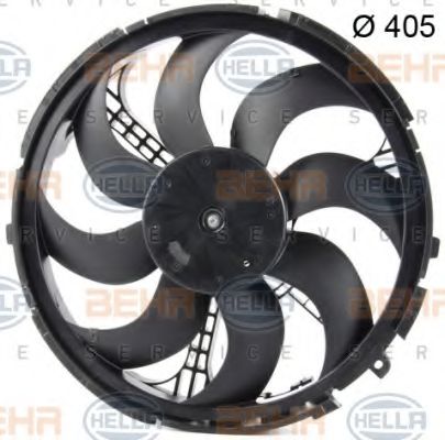 8EW 351 039-551 HELLA Cooling System Fan, radiator