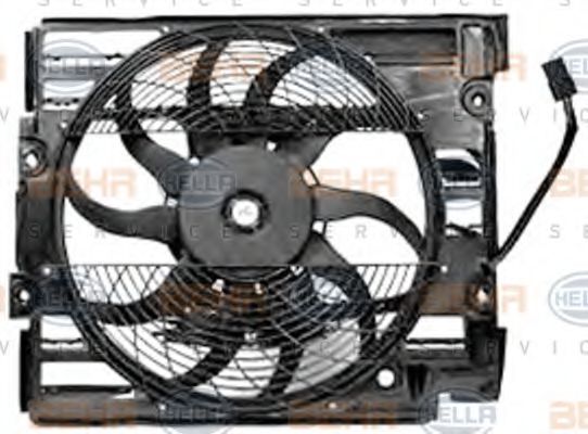 8EW 351 040-111 HELLA Air Conditioning Fan, A/C condenser