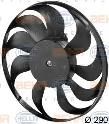 8EW 351 040-371 HELLA Fan, radiator