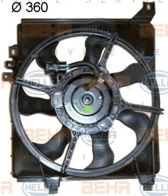 8EW 351 041-401 HELLA Fan, radiator