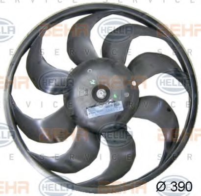 8EW 351 041-641 HELLA Fan, radiator