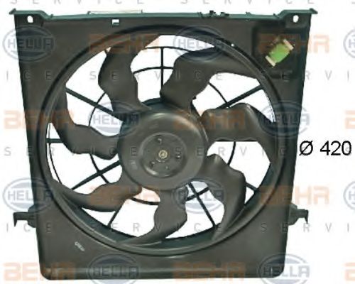 8EW 351 043-371 HELLA Cooling System Fan, radiator