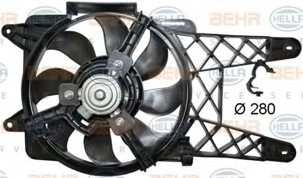 8EW 351 044-091 HELLA Cooling System Fan, radiator