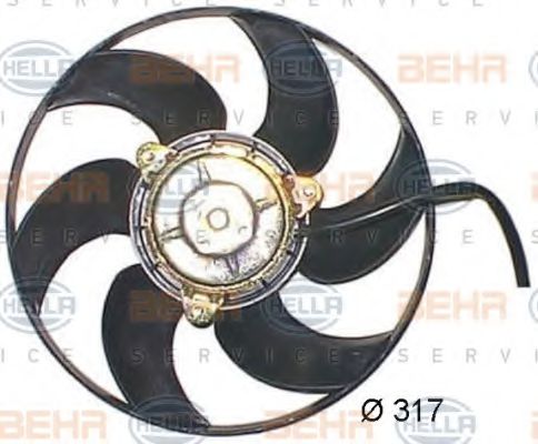 8EW 351 044-181 HELLA Cooling System Fan, radiator
