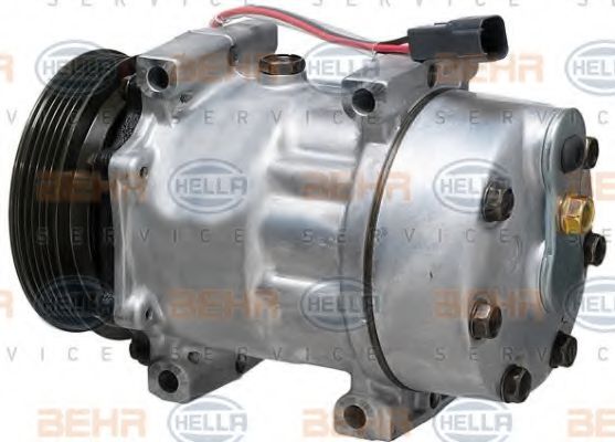 8FK 351 135-161 HELLA Compressor, air conditioning