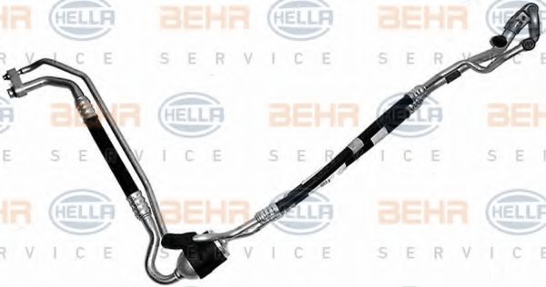 9GS 351 191-111 HELLA High-/Low Pressure Line, air conditioning