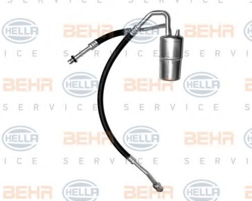 8FT 351 197-731 HELLA Dryer, air conditioning