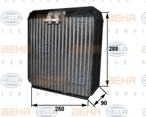 8FV 351 211-161 HELLA Air Conditioning Evaporator, air conditioning
