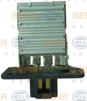 9ML 351 321-371 HELLA Resistor, interior blower