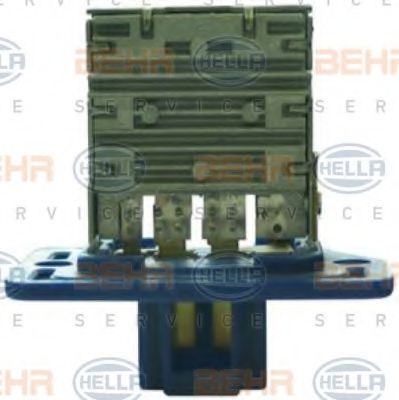 9ML 351 321-461 HELLA Resistor, interior blower
