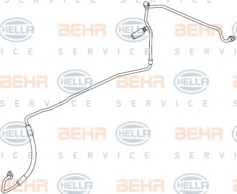 9GS 351 338-681 HELLA High Pressure Line, air conditioning