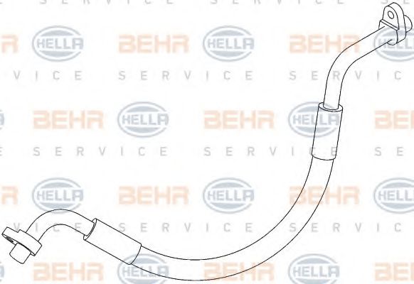 9GS 351 338-711 HELLA High Pressure Line, air conditioning