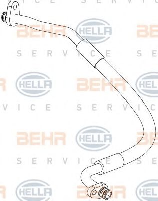 9GS 351 338-721 HELLA High Pressure Line, air conditioning