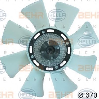 8MV 376 734-241 HELLA Cooling System Fan, radiator