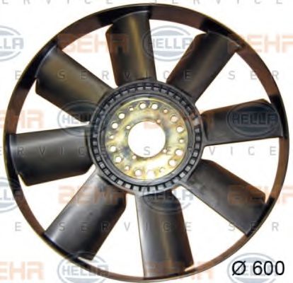 8MV 376 757-731 HELLA Fan Wheel, engine cooling