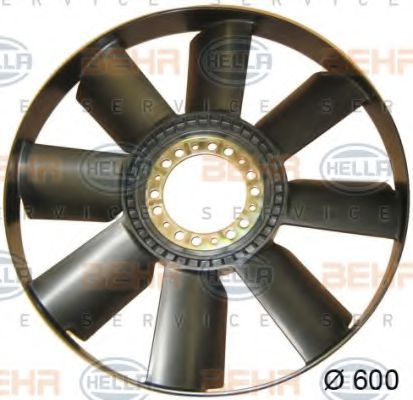 8MV 376 757-751 HELLA Fan Wheel, engine cooling