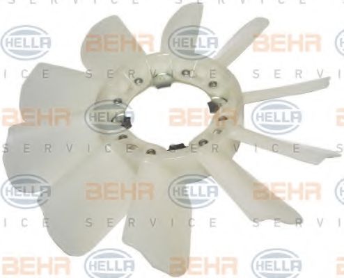 8MV 376 791-491 HELLA Fan Wheel, engine cooling