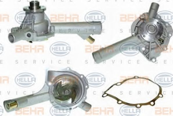 8MP 376 800-241 HELLA Cooling System Water Pump