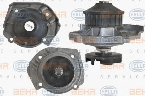 8MP 376 800-321 HELLA Cooling System Water Pump