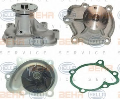 8MP 376 800-621 HELLA Cooling System Water Pump