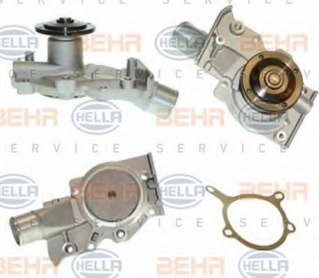 8MP 376 800-701 HELLA Cooling System Water Pump