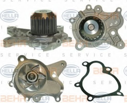 8MP 376 801-181 HELLA Cooling System Water Pump