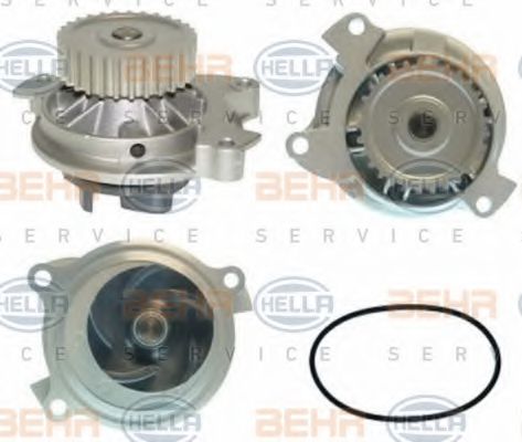 8MP 376 801-191 HELLA Cooling System Water Pump