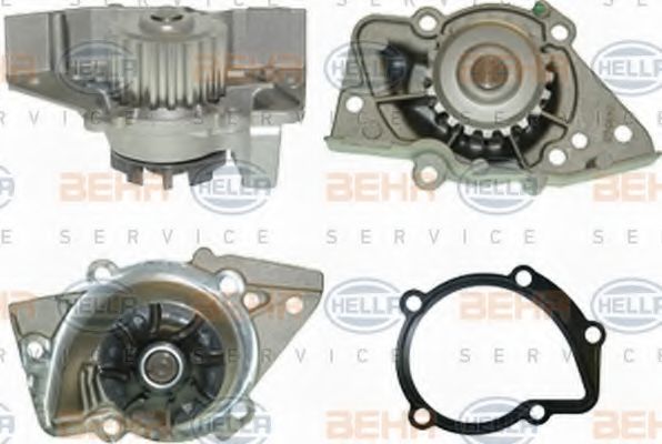 8MP 376 801-361 HELLA Cooling System Water Pump