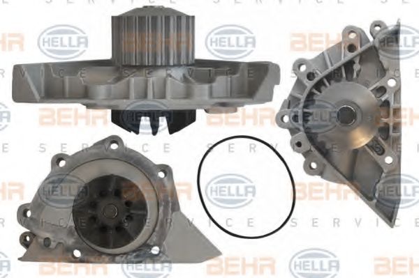 8MP 376 801-511 HELLA Cooling System Water Pump