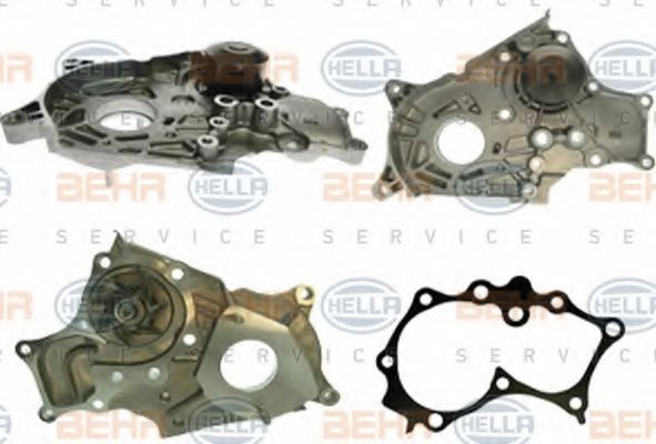 8MP 376 802-281 HELLA Cooling System Water Pump