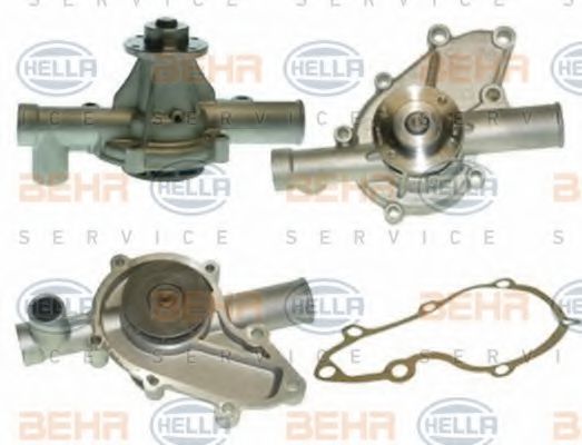8MP 376 803-051 HELLA Cooling System Water Pump
