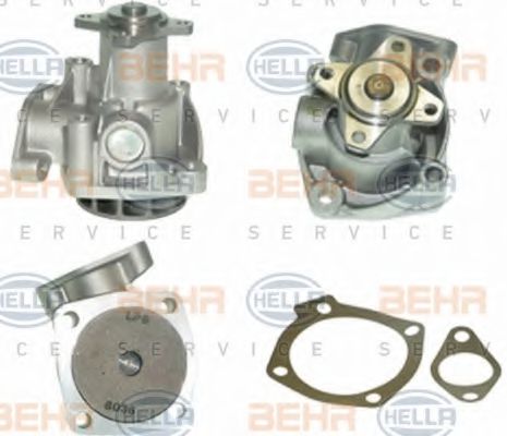 8MP 376 803-211 HELLA Cooling System Water Pump