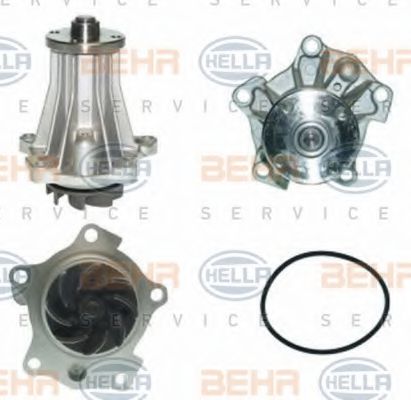 8MP 376 803-371 HELLA Cooling System Water Pump