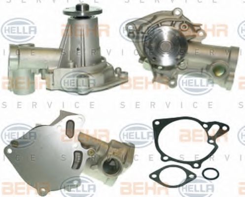 8MP 376 803-551 HELLA Cooling System Water Pump