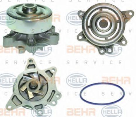8MP 376 803-701 HELLA Cooling System Water Pump