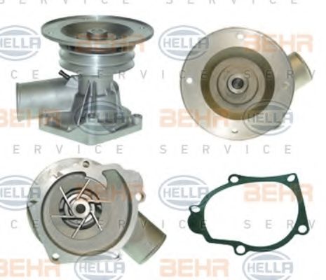 8MP 376 803-791 HELLA Cooling System Water Pump