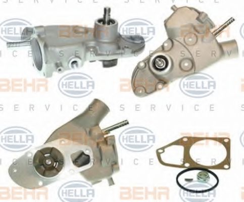 8MP 376 804-251 HELLA Cooling System Water Pump
