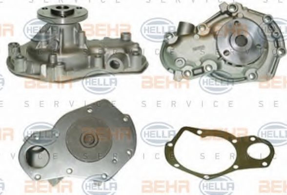 8MP 376 804-671 HELLA Cooling System Water Pump