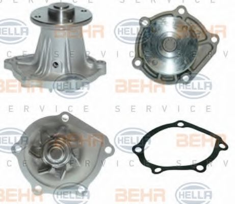 8MP 376 806-391 HELLA Cooling System Water Pump