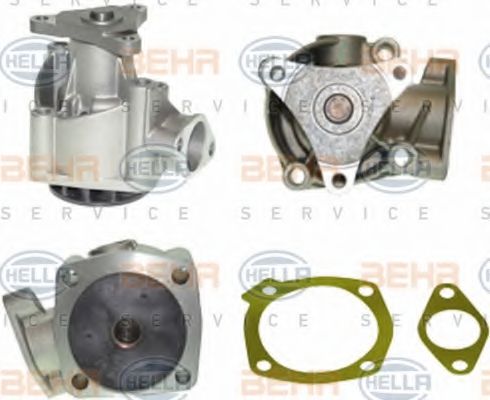 8MP 376 806-711 HELLA Cooling System Water Pump