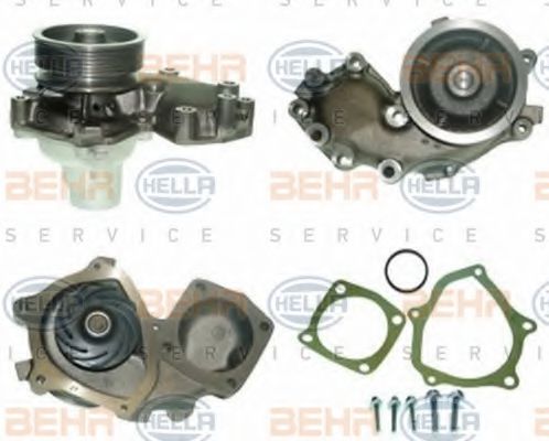 8MP 376 807-321 HELLA Cooling System Water Pump