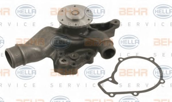 8MP 376 809-034 HELLA Cooling System Water Pump