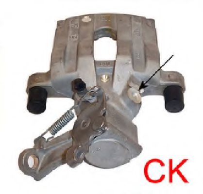 8AC 355 382-721 HELLA Brake System Brake Caliper