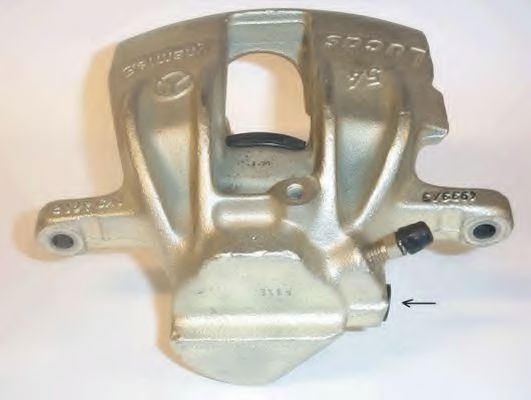 8AC 355 390-601 HELLA Brake System Brake Caliper