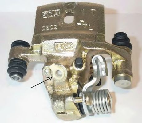 8AC 355 381-771 HELLA Brake System Brake Caliper