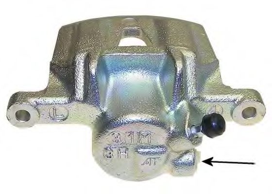8AC 355 385-511 HELLA Brake System Brake Caliper