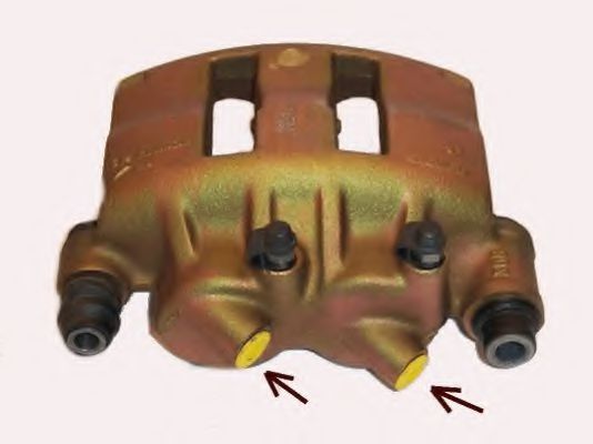 8AC 355 386-481 HELLA Brake System Brake Caliper