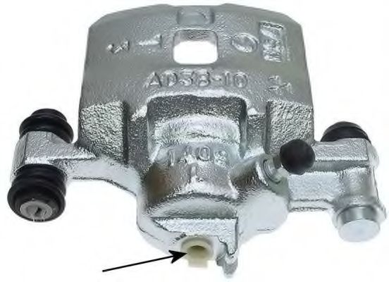 8AC 355 383-151 HELLA Brake System Brake Caliper