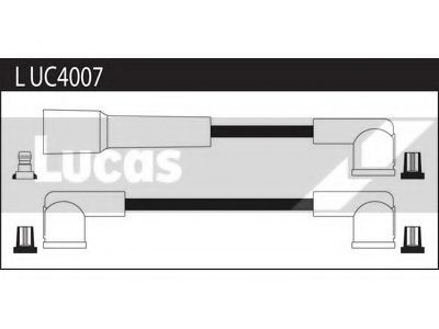 LUC4007 LUCAS+ELECTRICAL Zündleitungssatz