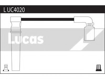 LUC4020 LUCAS+ELECTRICAL Комплект проводов зажигания